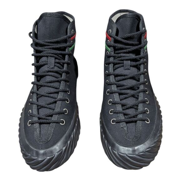 GUCCI Interlocking G High 'Black' Sneaker Size M7.5/W9.5 - Picture 4 of 11